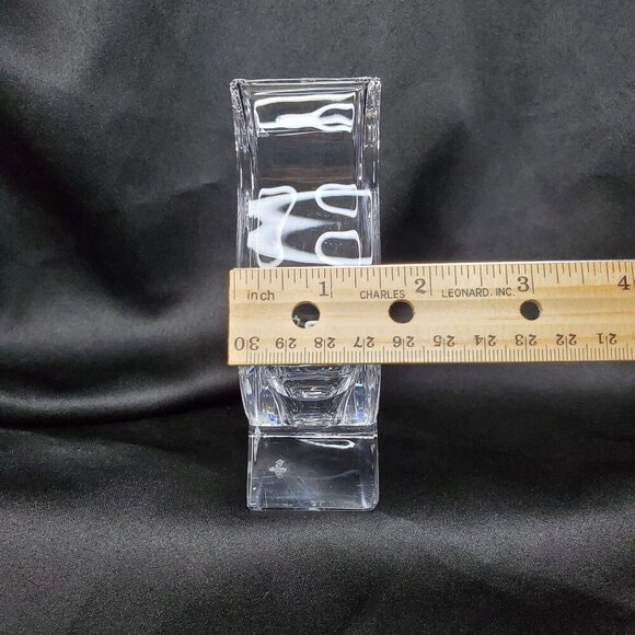 RETIRED Waterford Athens Posy Vase Lead Crystal Bud Vase 5 Inch - Picture 8 of 12